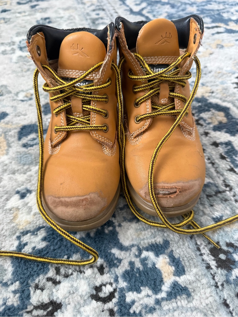 Kids Thinsulate Work-Style Lace-Up Boots size 10